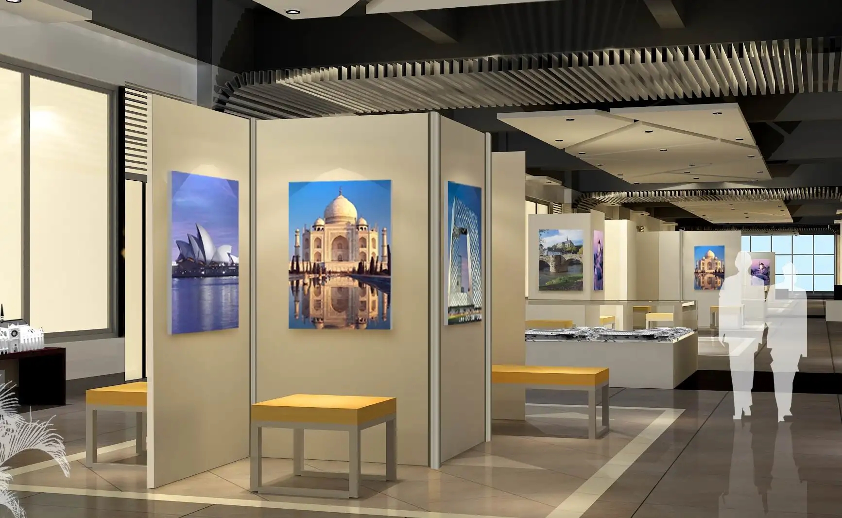 展廳設(shè)計(jì) ， 展廳 ， 鑫時(shí)空