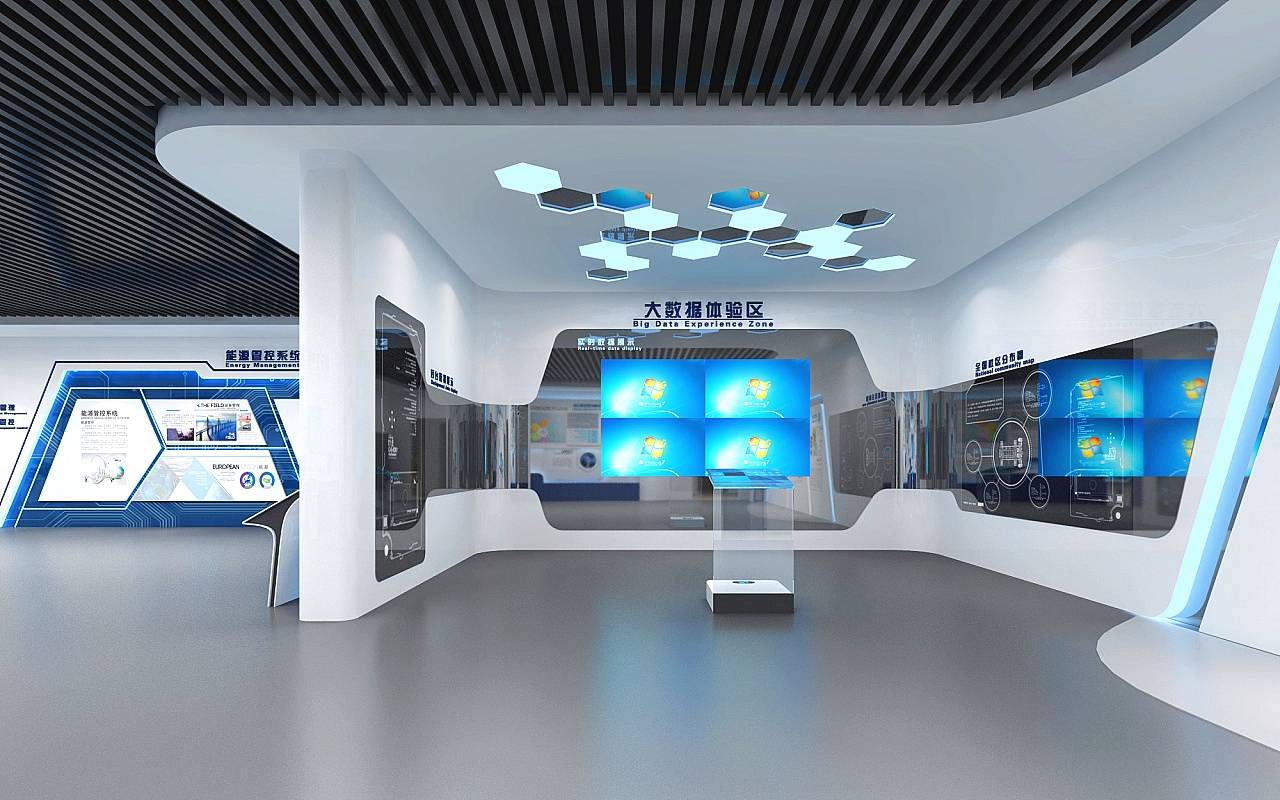 展廳設(shè)計(jì) ，展廳 ，鑫時(shí)空